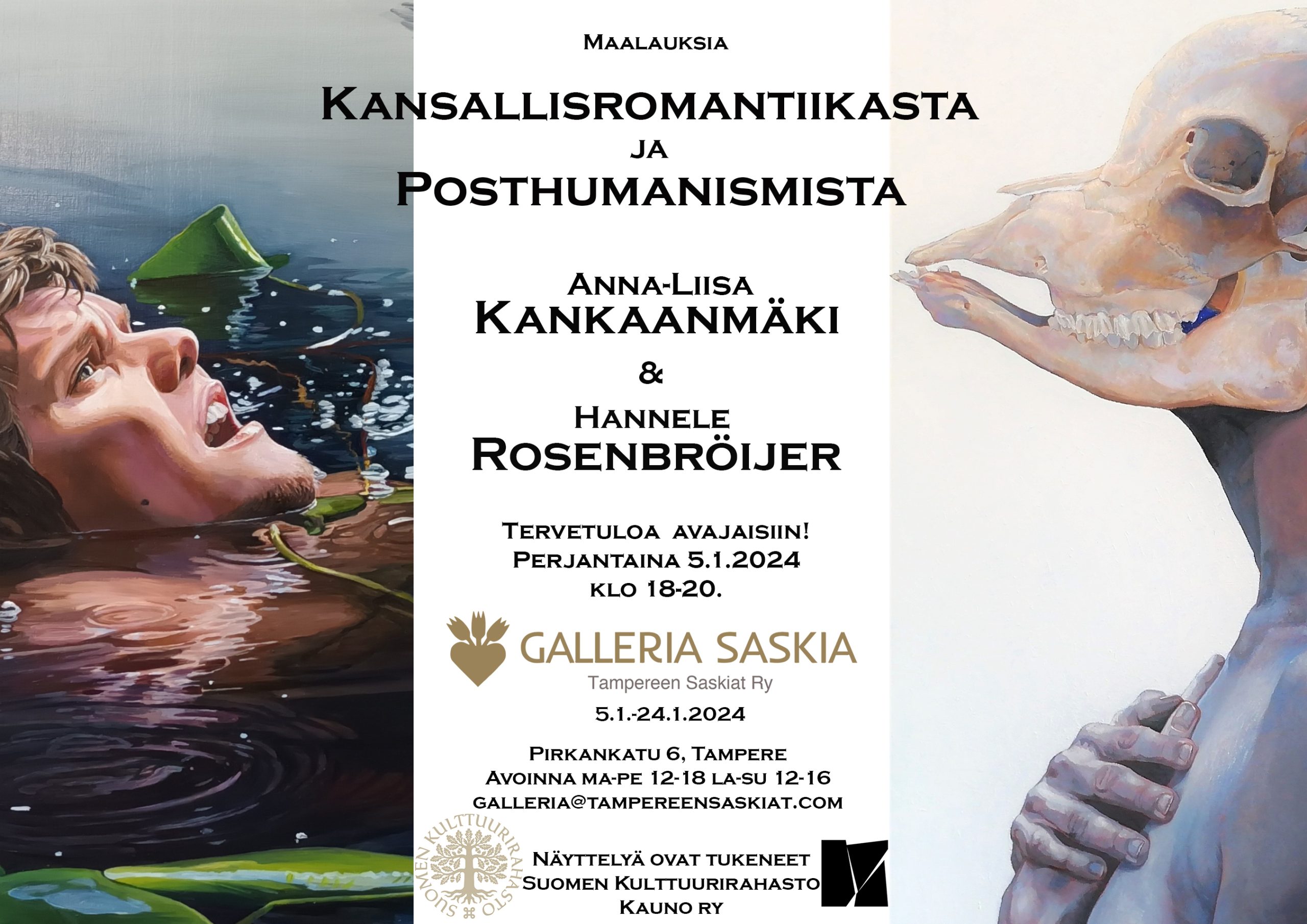5 1 24 1 2024 Anna Liisa Kankaanm ki Hannele Rosenbr ijer Galleria 